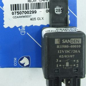 رله سیستم تهویه چهار پایه 12V -20A - پژو 405/پارس/سمند